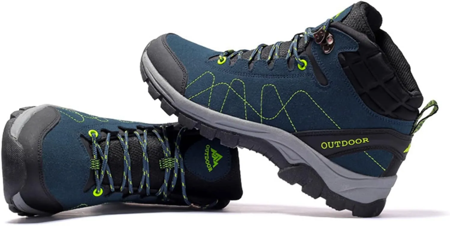 Men's Hiking Shoes Waterproof Anti Slip Hiking Boots Outdoor Lightweight Trekking Sneakers