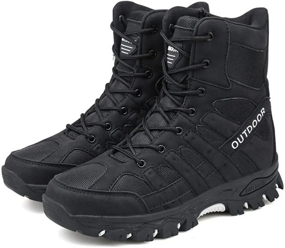 Men's Hiking Shoes Waterproof Anti Slip Hiking Boots Outdoor Lightweight Trekking Sneakers