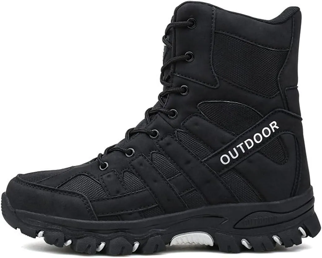 Men's Hiking Shoes Waterproof Anti Slip Hiking Boots Outdoor Lightweight Trekking Sneakers