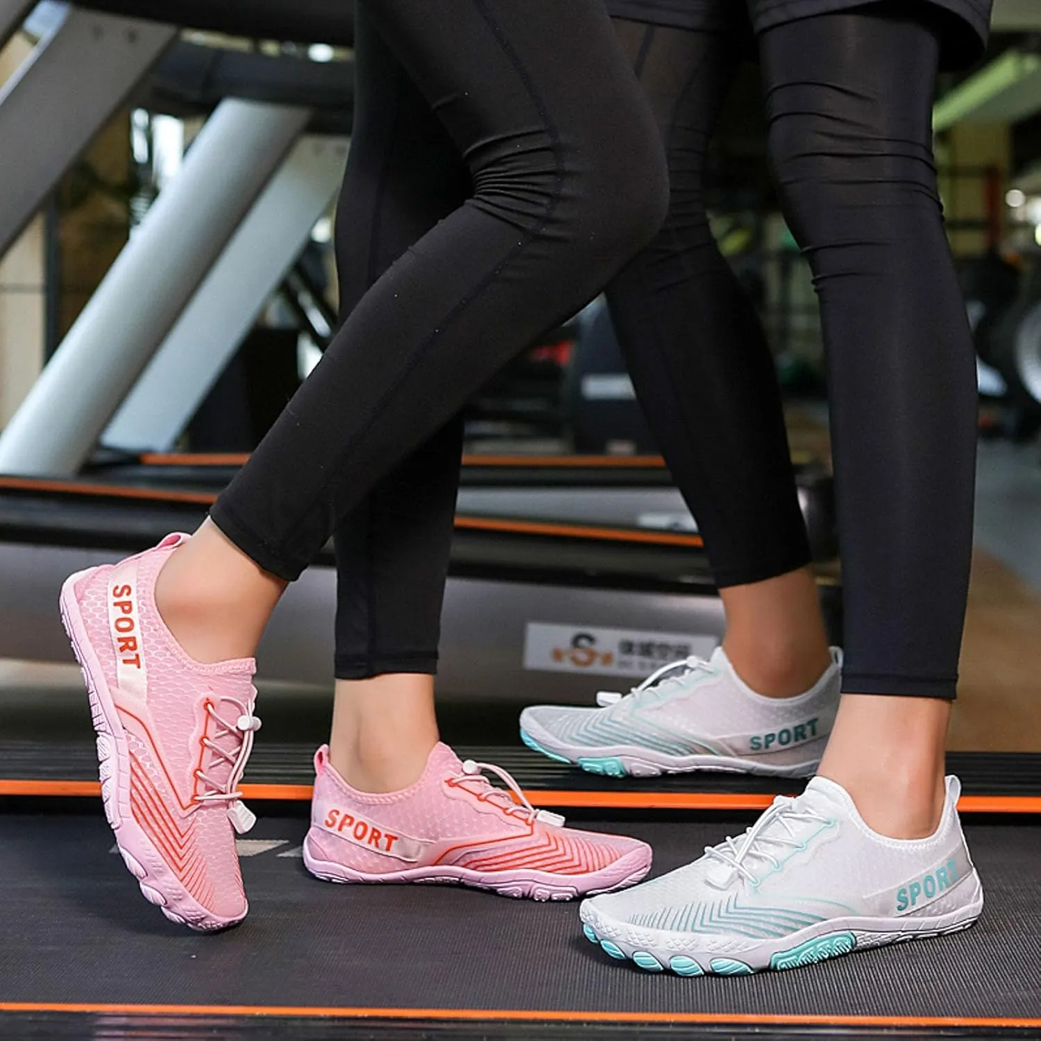 Mens Lightweight Minimalist Shoes Lightweight Breathable Slip on Running Shoe Non Slip Work Sport Shoes for Men