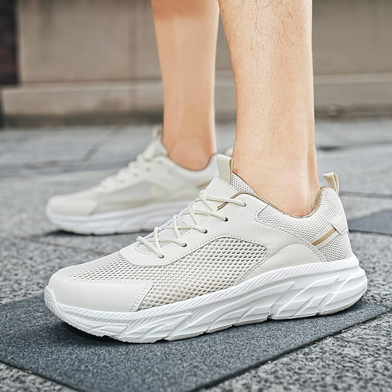 Men's Lightweight Non Slip Barefoot Shoes Comfortable Lightweight Casual Walking Shoe Non Slip Barefoot Sneaker
