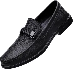 Mens Loafers Footwear Modern Non Slip Casual Business Work Formal Office Working Leather Derby Shoes