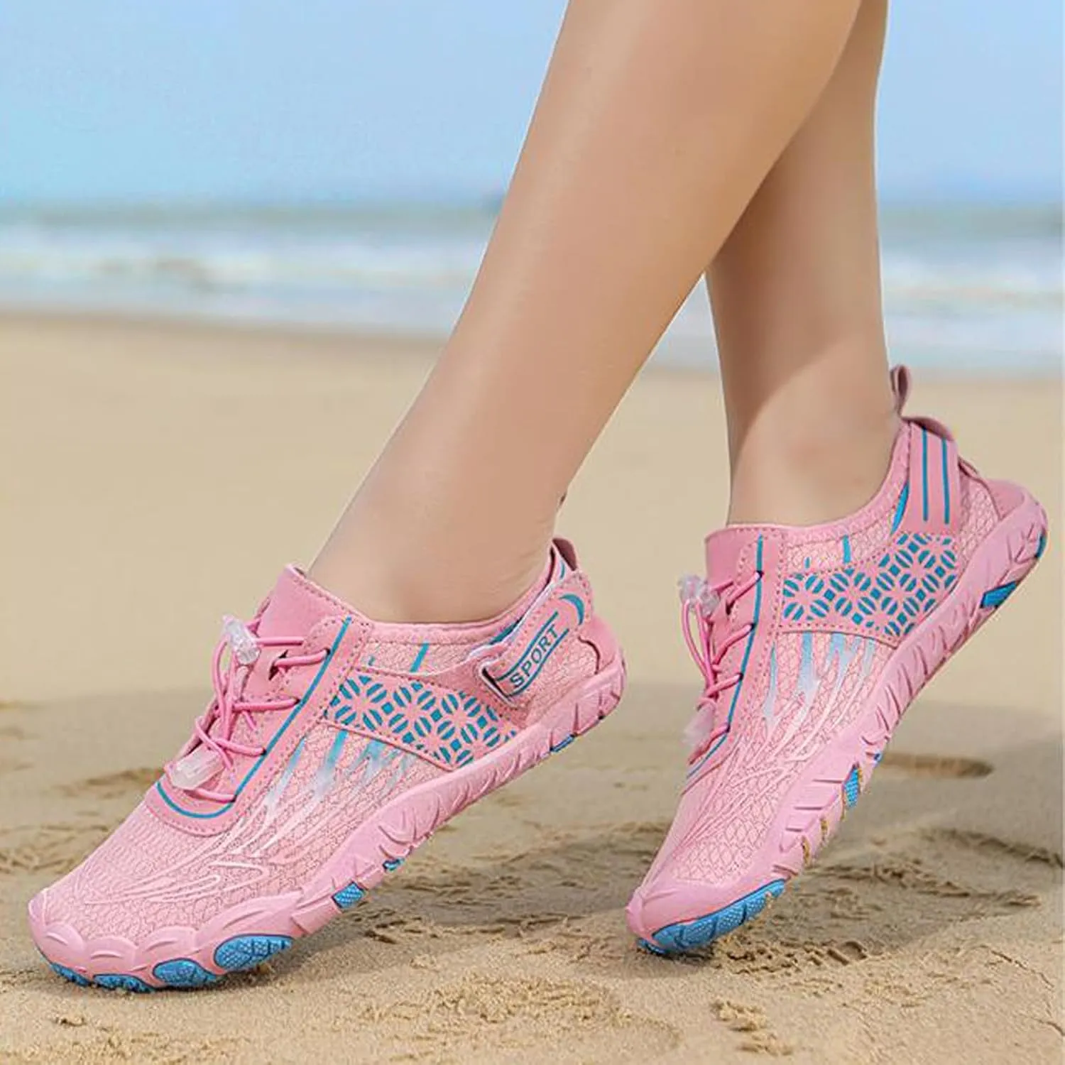 Men's Minimalist Barefoot Shoes Breathable and Light Outdoor Comfy Walking Shoe Men's Breathable Barefoot Shoes