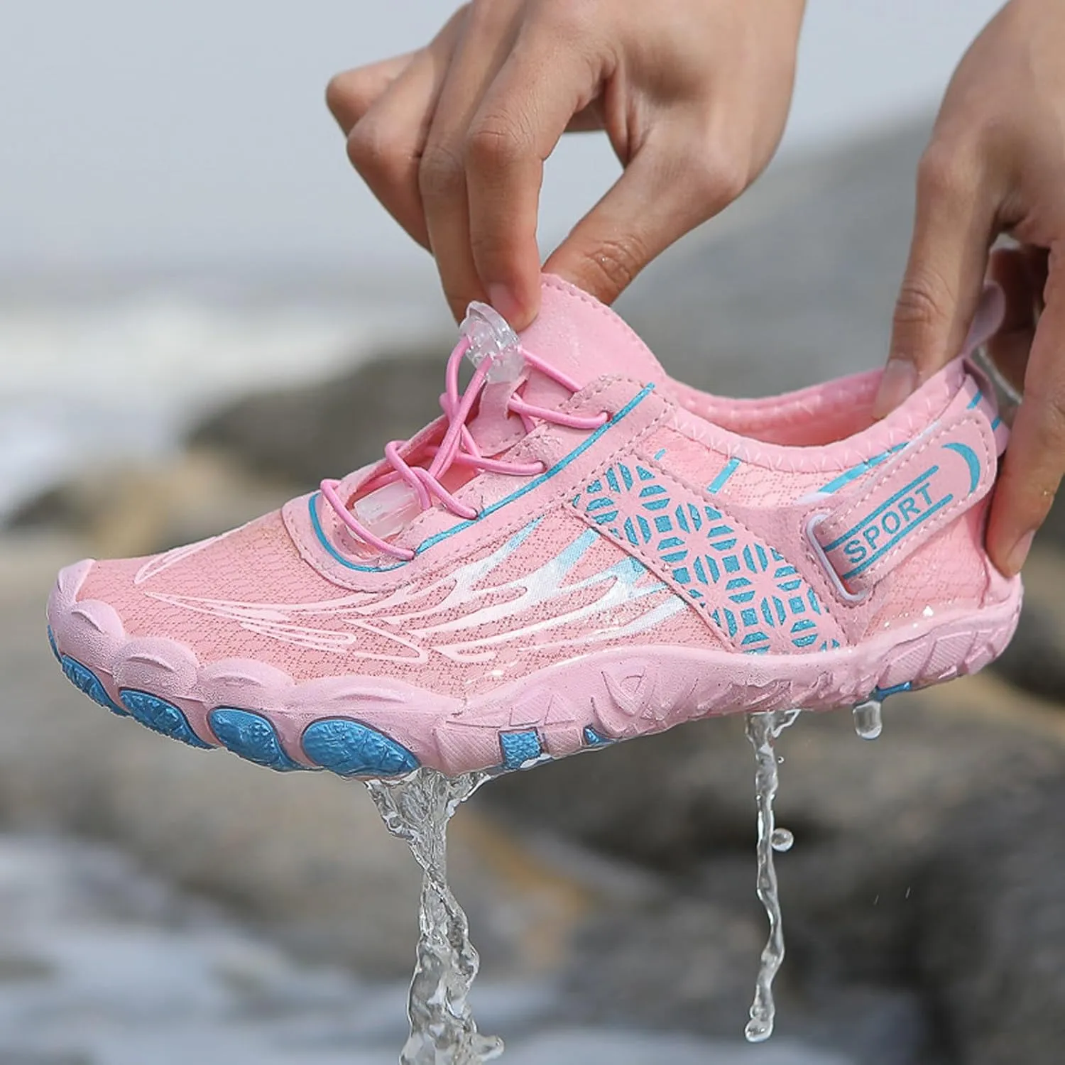 Men's Minimalist Barefoot Shoes Breathable and Light Outdoor Comfy Walking Shoe Men's Breathable Barefoot Shoes
