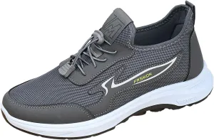 Men's Non Slip Barefoot Minimalist Shoes Comfortable Breathable Lace Up Sneaker Men's Breathable Barefoot Shoes