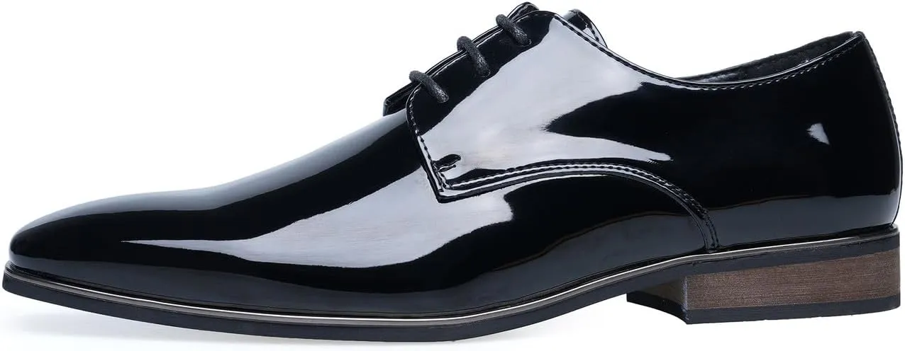 Mens Oxfords Formal Dress Tuxedo Derby Shoes Casual Wedding Fashion Walking Shoes for Men