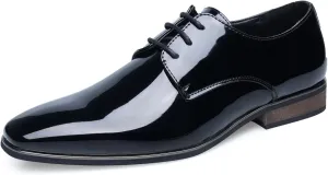 Mens Oxfords Formal Dress Tuxedo Derby Shoes Casual Wedding Fashion Walking Shoes for Men