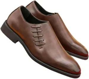 Men's Patent Leather Formal Business Oxfords Dress Shoes Formal Leather Loafers Business Casual Oxford