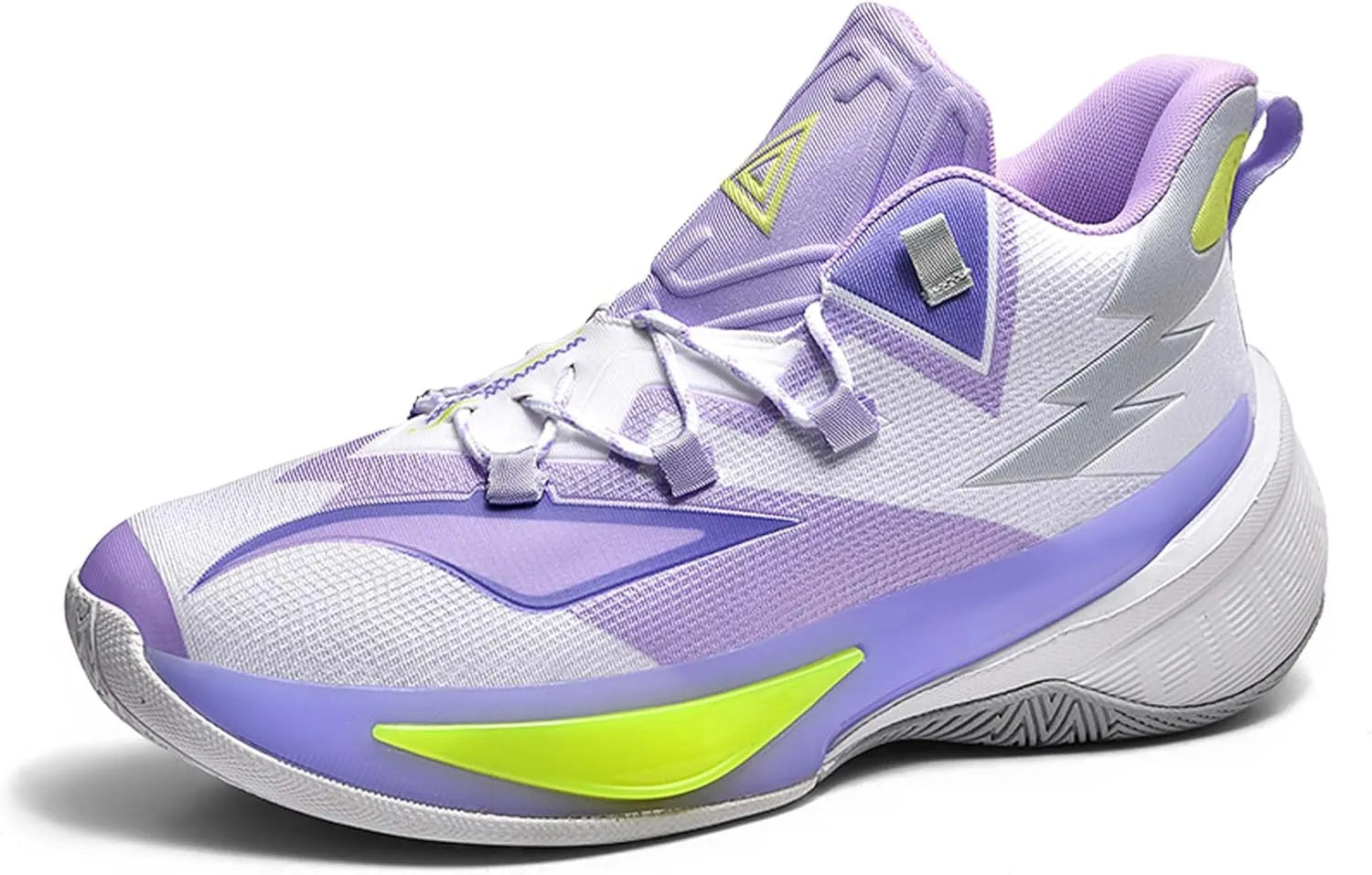 Men's Professional Match Basketball Shoes Street Combat Basketball Sneakers Women's Non-Slip Breathable Casual Sneakers Arch Support Walking Shoes