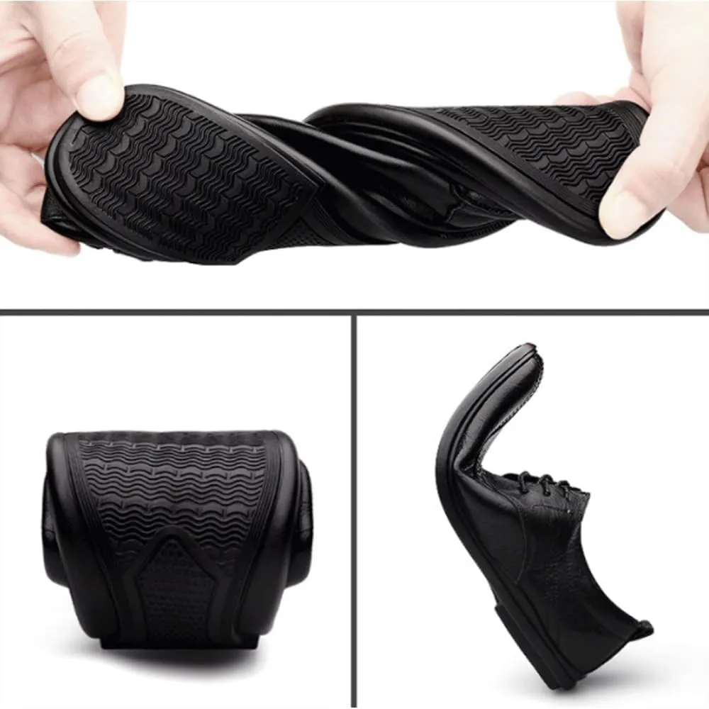 Mens Shoes Classic Lace-up Formal Tuxedo Shoes Casual Fashion Men's Casual Wear Formal Men Driving Shoes Casual Men Leather Shoes
