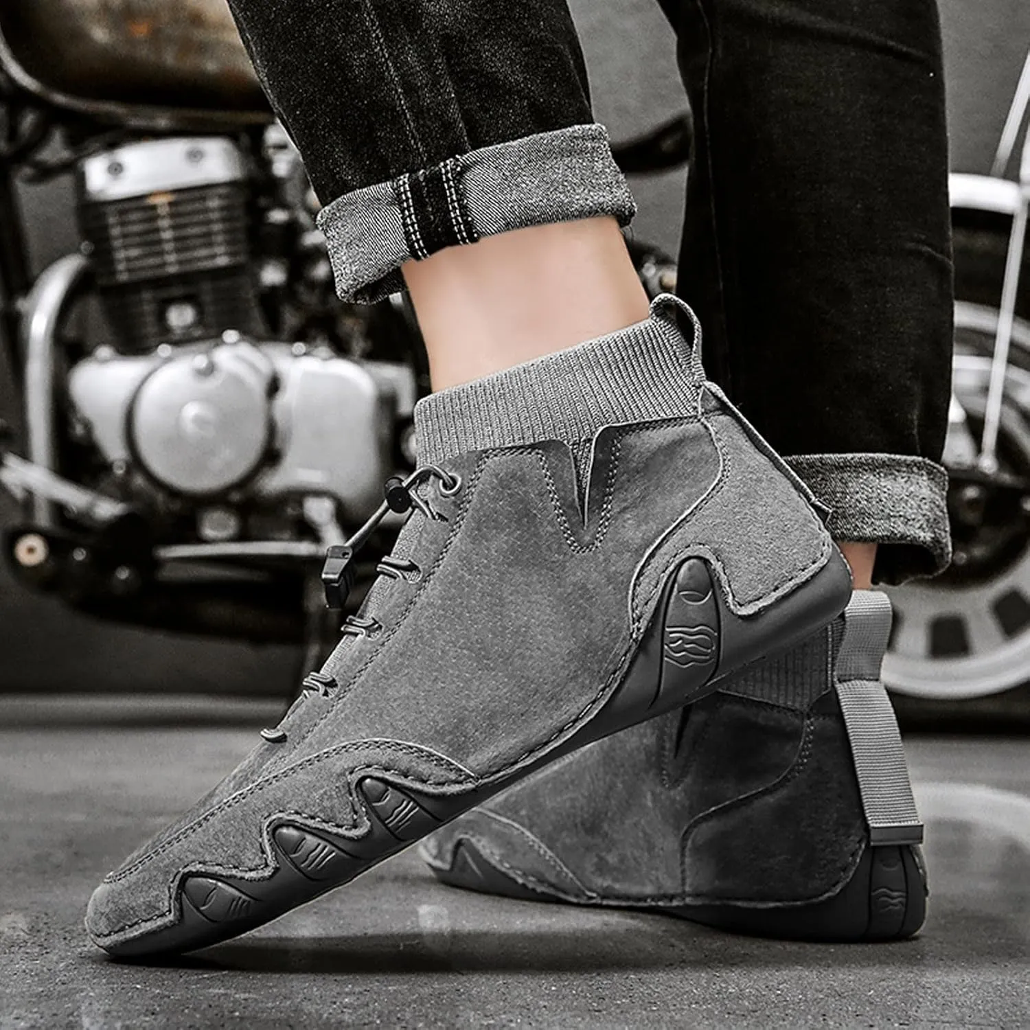 Men's Sneakers Black Casual Shoes for Men Men’s Breathable Casual Walking Sneakers Mens Casual Sneakers