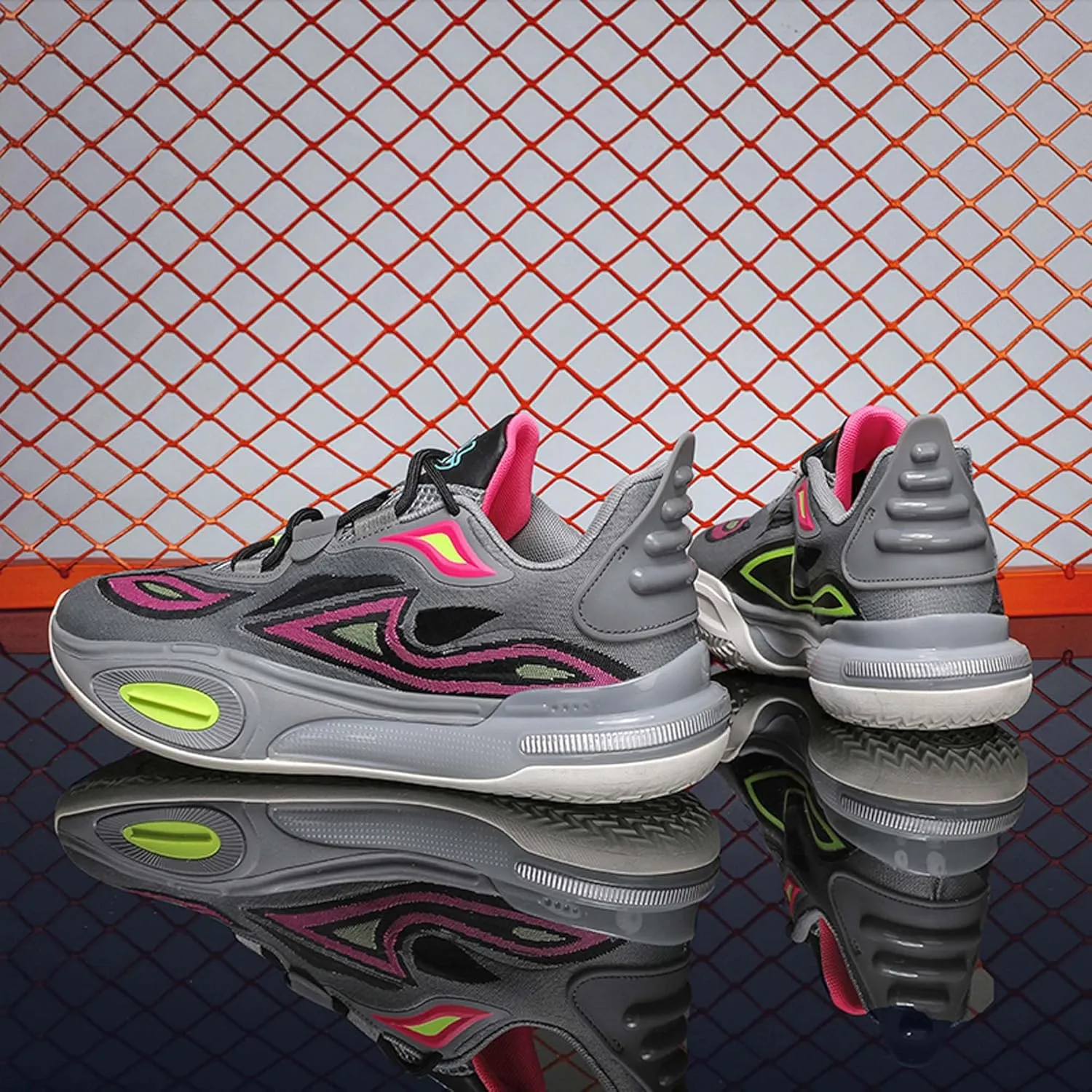 Men's Sports Basketball Shoes Fashion Sneakers Non-Slip Breathable Training Running Shoes Women's Outdoor Tennis Fitness Walking Sneakers