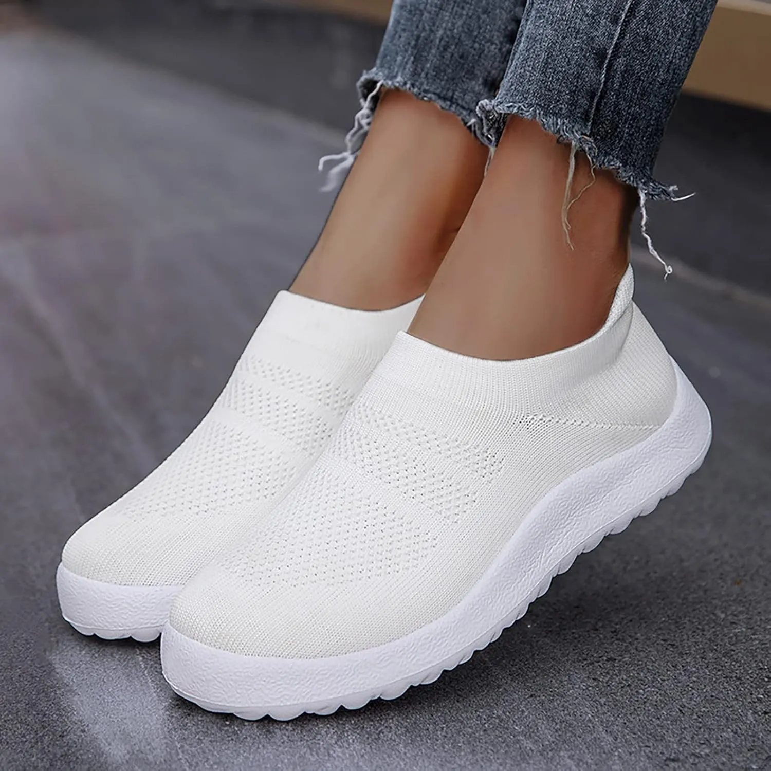 Mens Tennis Shoes Mesh Breathable Dress Casual Shoes Men Shoes Sneakers Women's Woven Orthopedic Breathable Soft Tennis Shoe Loafers Dress Shoe