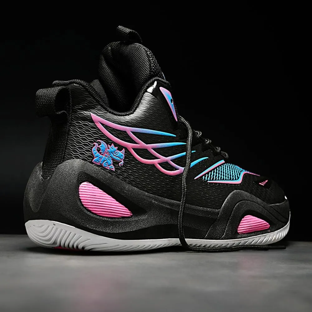 NCNDB Unisex Basketball Shoes Breathable Running Fashion Sneakers Anti Slip Cushion Sports Shoes for Running Walking Training