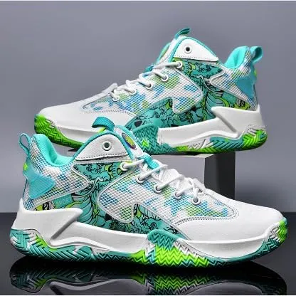 New Leisure Sports Running Youth Basketball Shoes