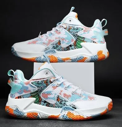 New Leisure Sports Running Youth Basketball Shoes