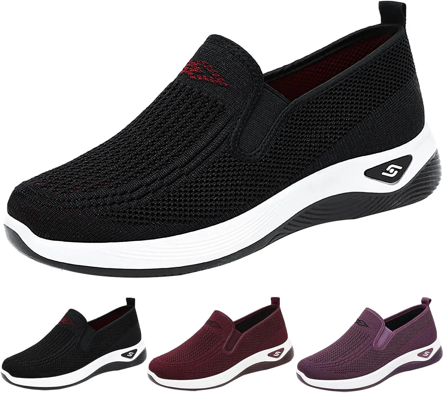 Non Slip Work Shoes Women Lightweight Black Casual Shoes Shoes Sneakers Men's Supportive Running Cushioned Athletic White Basketball Shoe Casual Loafers