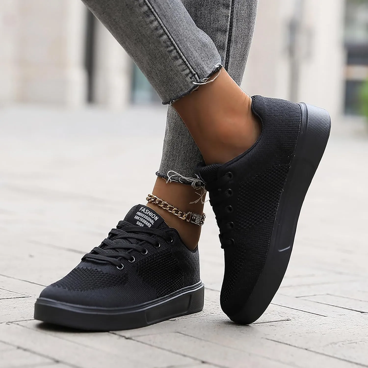 Outdoor Jogging Sneakers for Men Comfortable Breathable Lightweight Tennis Shoe Lightweight Work Shoes for Men