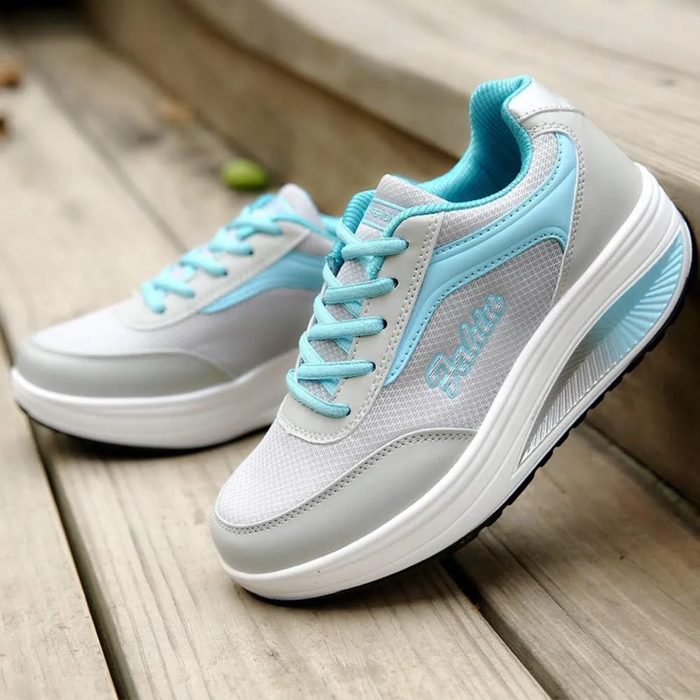 Platform Sneakers for Women Slip On Women's Slip On Shoes Black Leather Walking Shoes for Women Wide Width Women's Sneakers Size 10 1/2 Zapatos De Trabajo para Mujeres Confortables