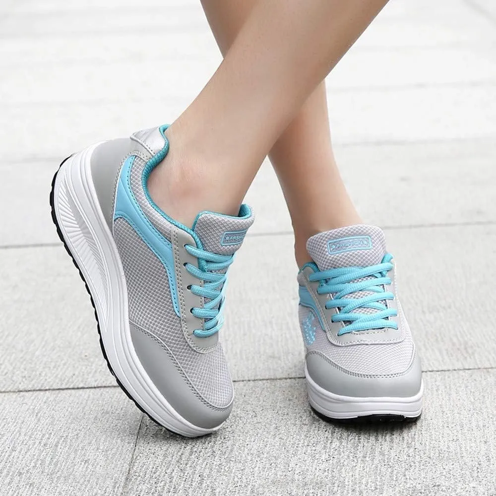 Platform Sneakers for Women Slip On Women's Slip On Shoes Black Leather Walking Shoes for Women Wide Width Women's Sneakers Size 10 1/2 Zapatos De Trabajo para Mujeres Confortables