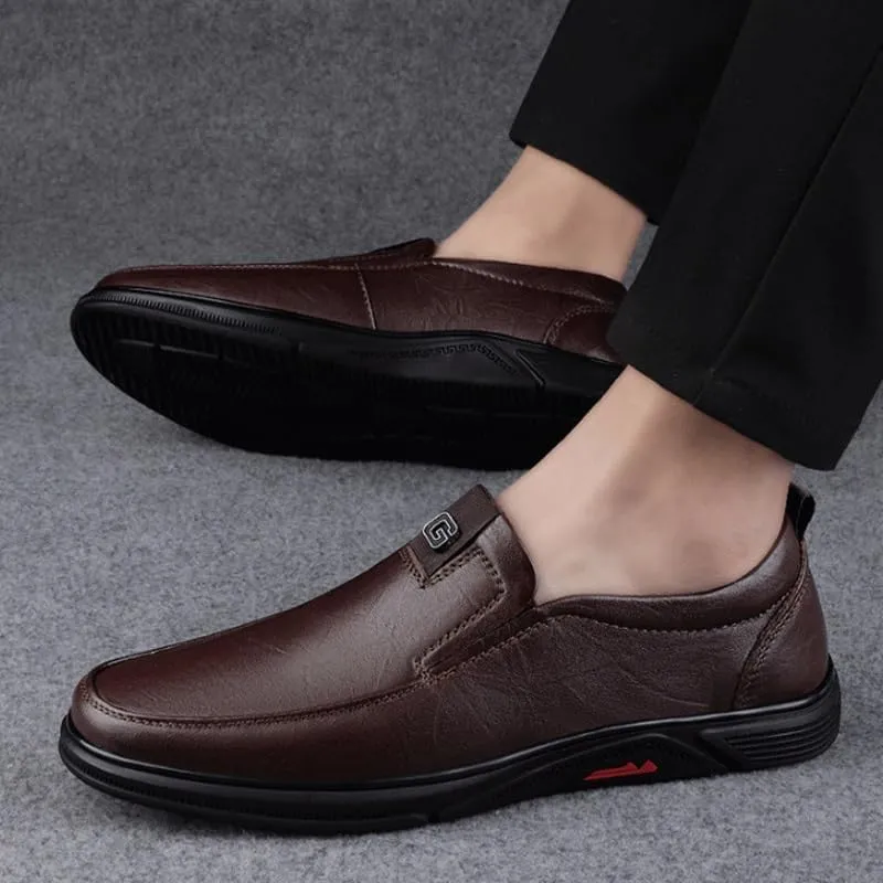 Professional Grade Men's Oxford Shoes Waterproof Formal Business Dress Shoes
