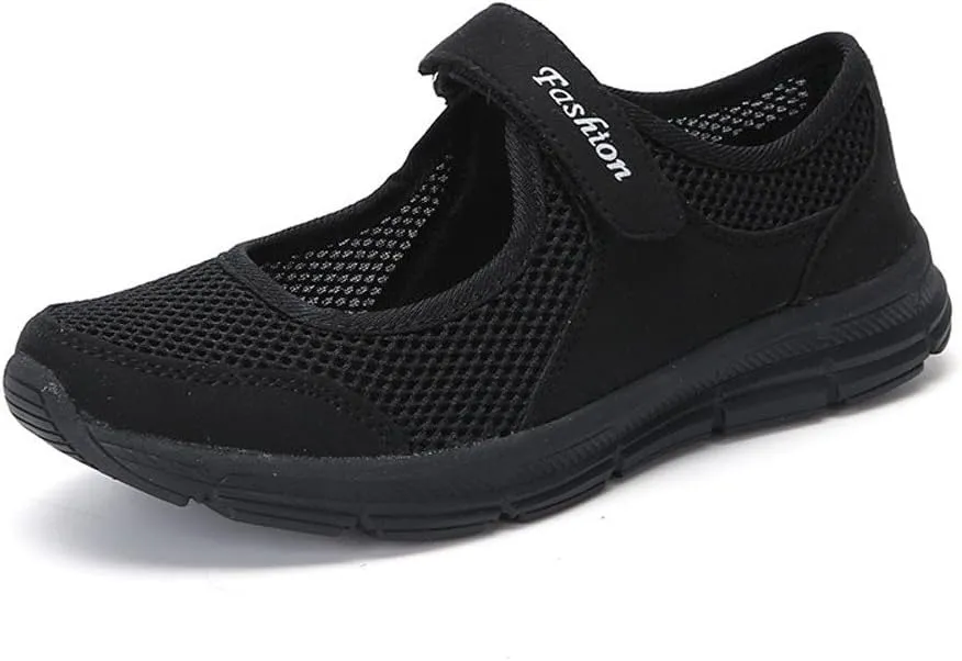 Running Shoes for Women Mesh Breathable Slip On Shoes Casual Women Shoes Sneakers Women's Woven Orthopedic Breathable Soft Tennis Shoe Trainers Shoe