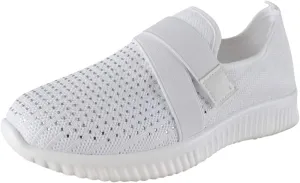 SBGMoSJ Black Platform Sneakers for Women Women's Athletic Shoes Wide Width Womens Shoes Casual Fall Loafers Womens Fashion Sneakers Lightweight Walking Casual Slip Ons Athletic Shoes Women Running