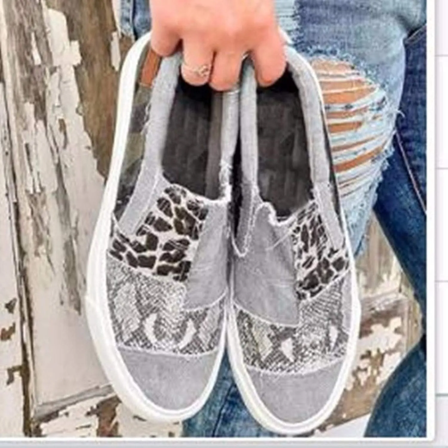 SBGMoSJ Extra Wide Women Walking Sneakers Size 8 X Wide Fall Dress Shoes for Women 2023 Comfy Walking Shoes for Women Slip Ons Womens Black Sneakers Size 9.5 Wide Zapatillas Sin Cordones para Mujer