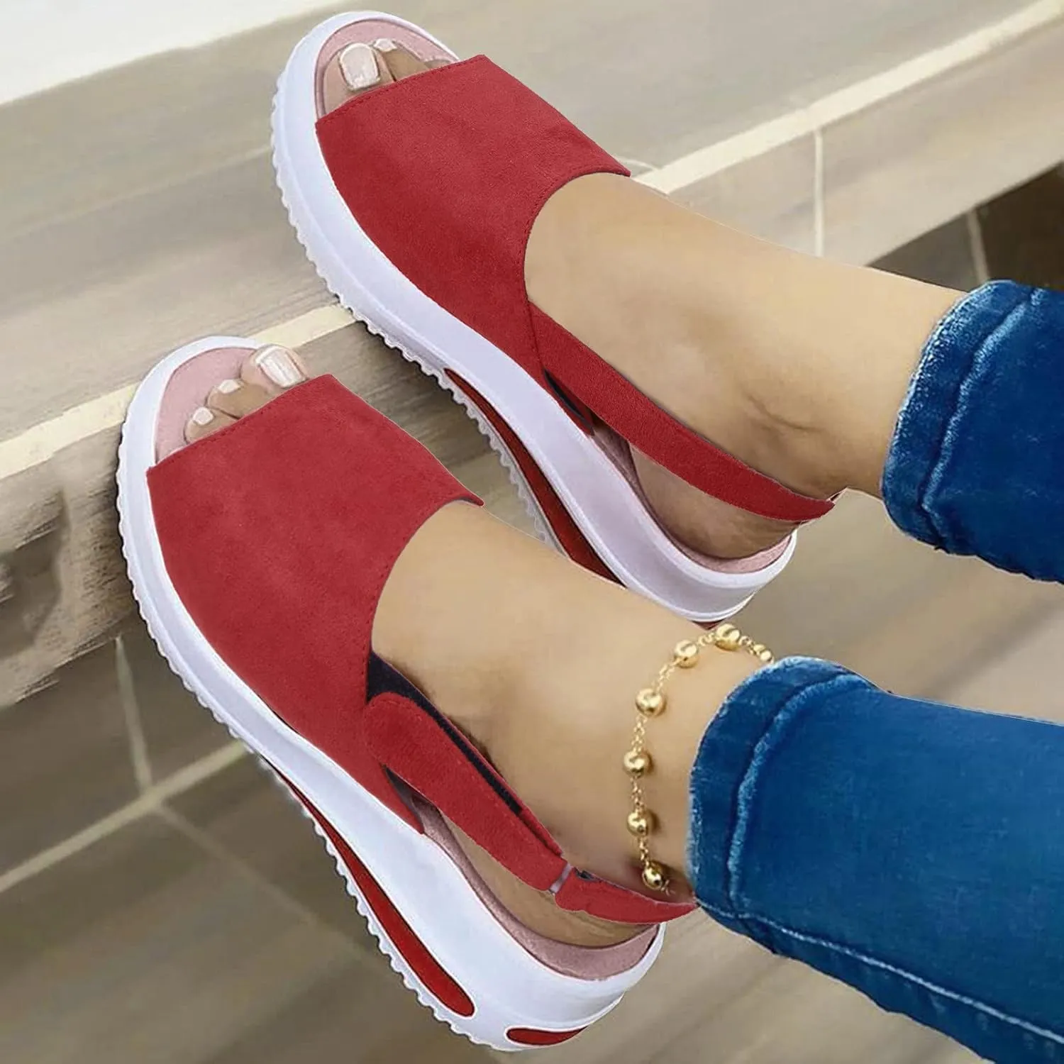 SBGMoSJ High Top Wedge Sneakers for Women Size 12 Slip On Shoes Women Mule Sneakers Casual Black Shoes for Women 2023 Trendy Chunky Sneakers for Women Platform Comfy Shoes for Women Dressy