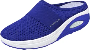 SBGMoSJ Walking Sneakers for Women Wide Width Women Slip On Sneakers Memory Foam Black Shoes Women Casual Slip On Casual Sneakers for Women 2023 Black Slip On Tennis Shoes Ladies