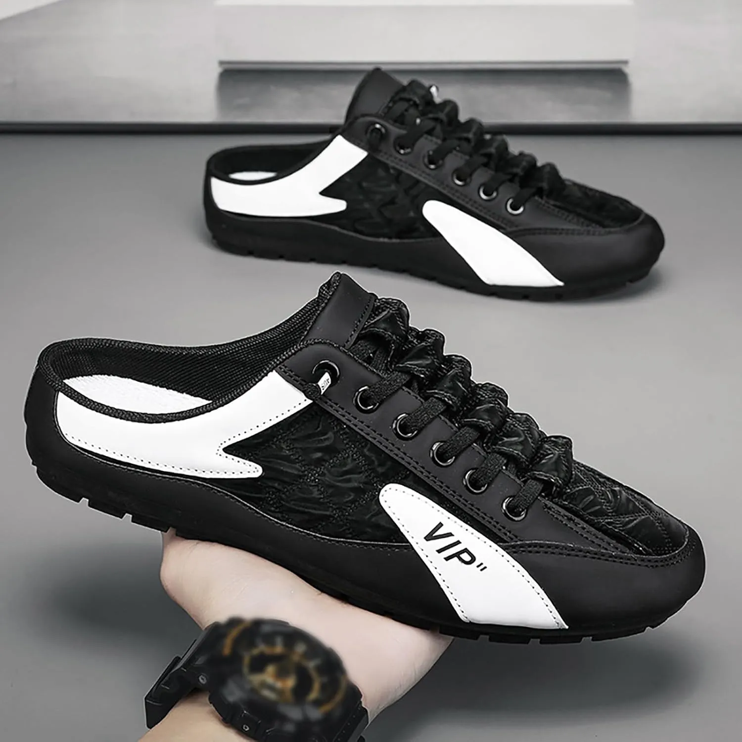 Shoes for Men Golf Comfortable Outdoor Summer and Autumn Driving Slip On Loafers