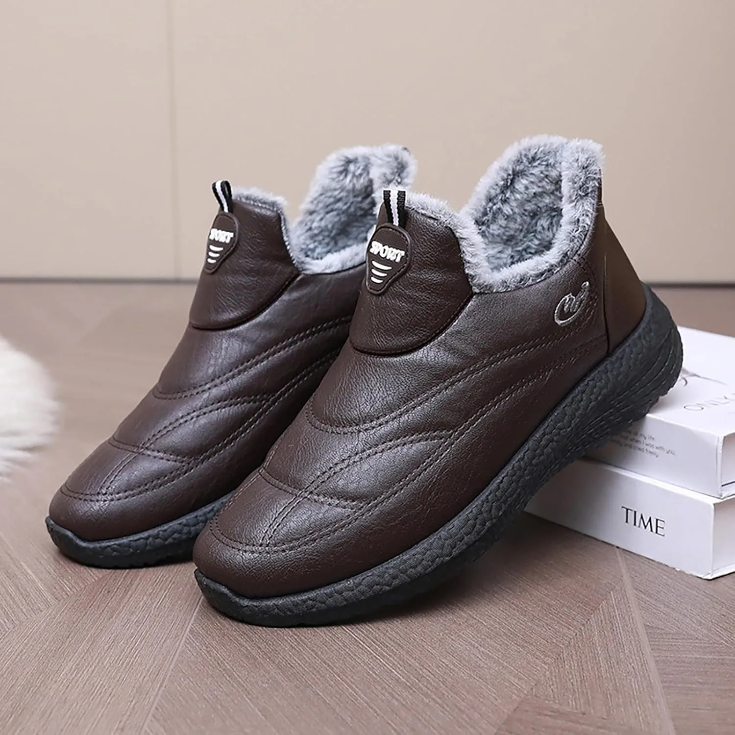 Slip On Sneakers Men Men's Running Shoes Women's White Fashion Sneakers Round Toe Slip On Casual Loafers for Women Dressy Womens Sneakers Wide Width