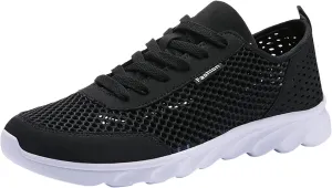 Sneakers Business Breathable Men Sports Shoes Simple Solid Color Fashion Summer New Pattern Mesh Hollow Breathable and