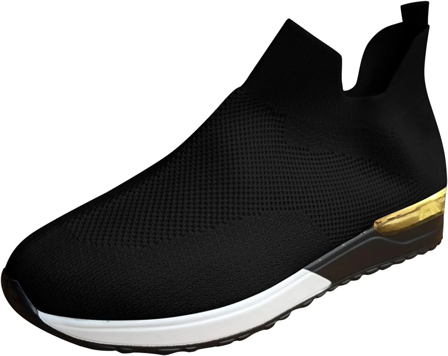 Sneakers for Women Running Shoes Slip On Casual Walking Shoes Women Wide Feet Casual Shoes Slip On Shoes Sneakers Waterproof Tennis Shoe Loafers Casual Slip On