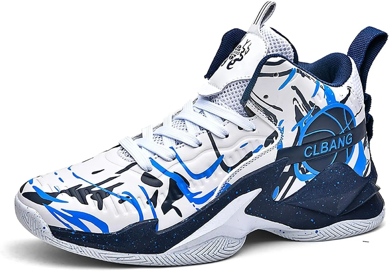 Unisex Basketball Shoes Breathable Non Slip Running Athletic Cushion Sports Fashion Sneakers Arch Support Sport Shoes