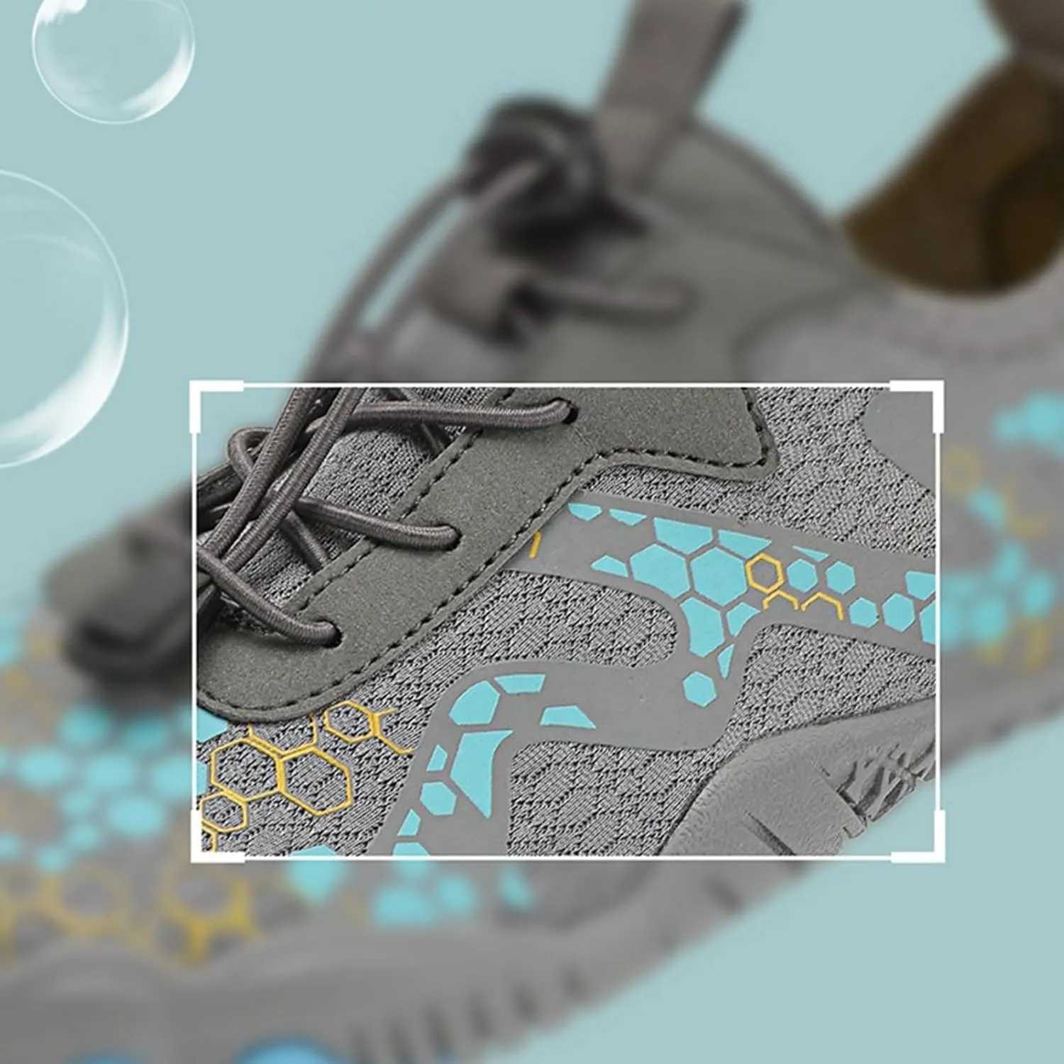 Unisex Mens Womens Athletic Hiking Water Shoes Non Slip Quick-Dry Barefoot,Aqua Shoes Swim Beach Diving Wading Walking Shoe,Couple Summer Comfy Breatheable Hiking Shoe Indoor Fitness Footwear