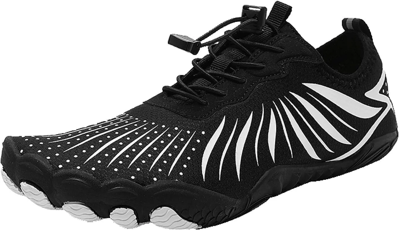 Water Shoes,Aqua Non Slip Swim Shoes Mens Womens Beach Sports Quick-Dry Barefoot for Boating Fishing Diving Surfing Shoe Summer Breathable Gym Fitness Snakers Indoor Comfy Lightweight Sports Shoe