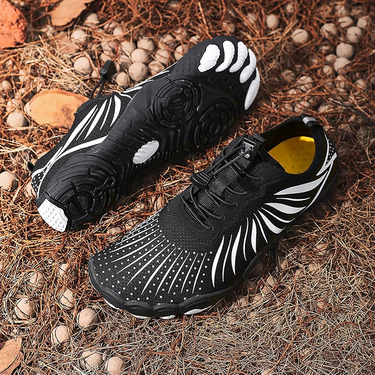 Water Shoes,Aqua Non Slip Swim Shoes Mens Womens Beach Sports Quick-Dry Barefoot for Boating Fishing Diving Surfing Shoe Summer Breathable Gym Fitness Snakers Indoor Comfy Lightweight Sports Shoe