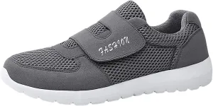 Womens Breathable Nursing Shoes Casual Breathable Slip on Orthopaedic Walking Sneakers Shoe for Elderly Women