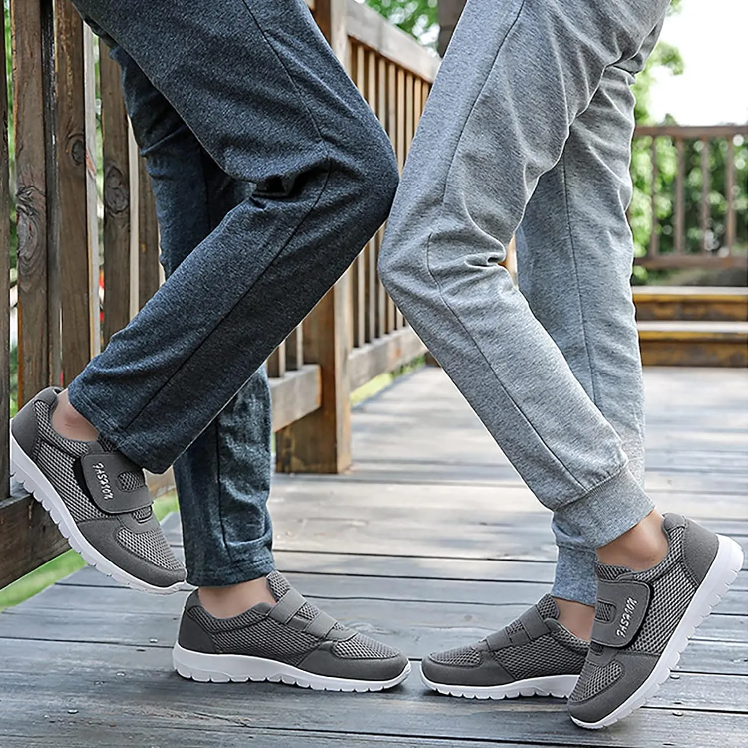 Womens Breathable Nursing Shoes Casual Breathable Slip on Orthopaedic Walking Sneakers Shoe for Elderly Women