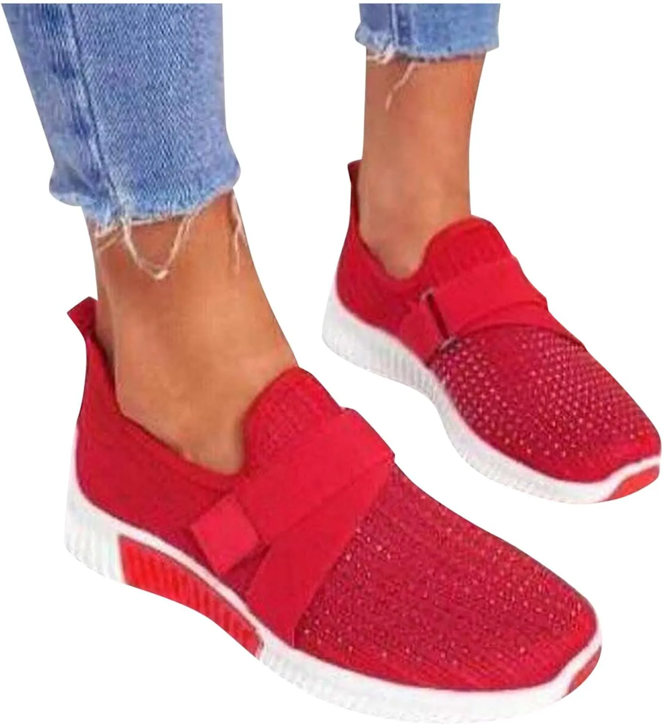 Women's Canvas Casual Shoes Dating Platform Slip-On High Top Sneakers Mens Shoes Casual Womens Loafers Platform Black Slip On Sneakers Women