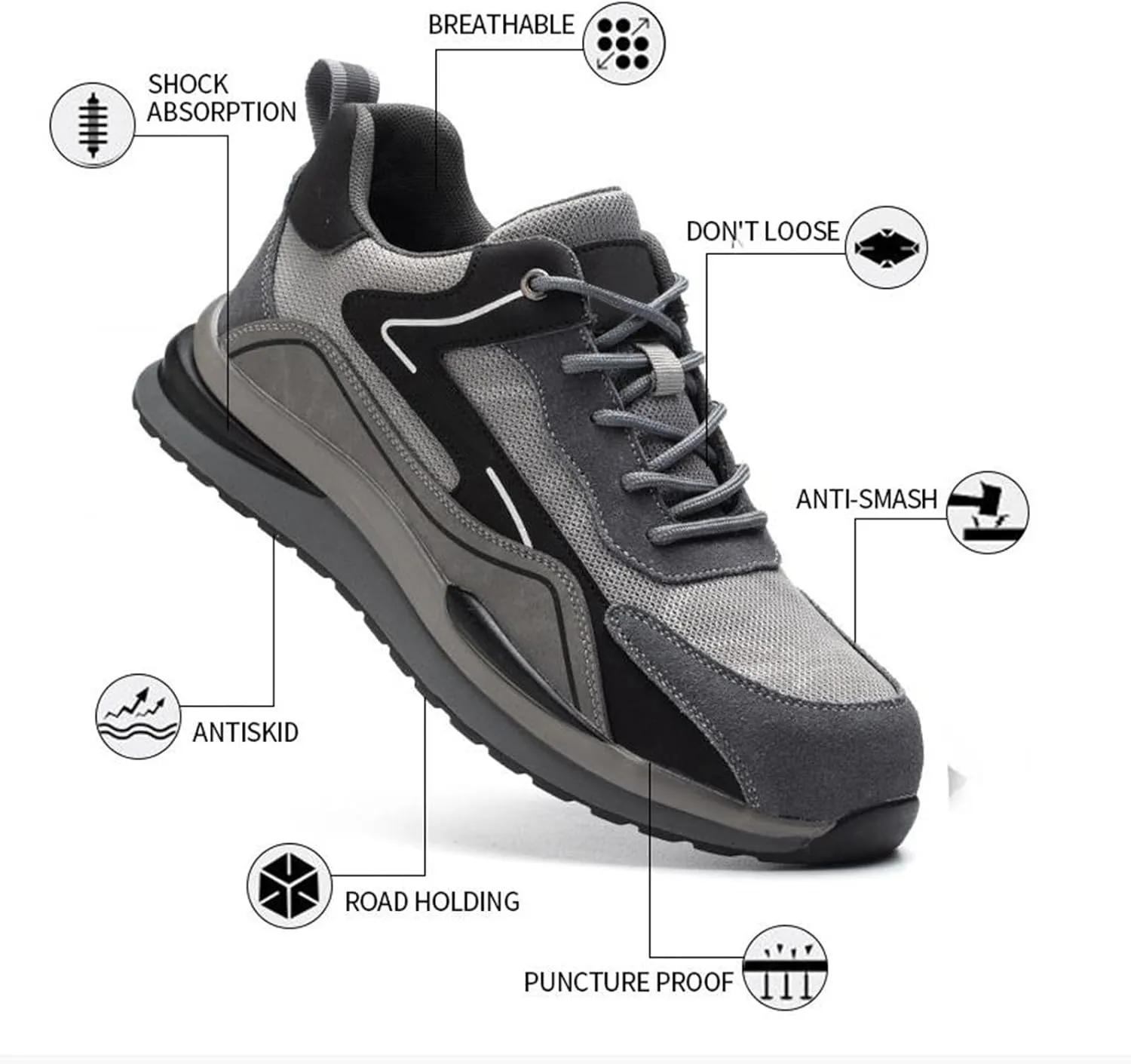 Womens Shoes Sneakers Slip On Nonslip Work Shoes Women Slip On Casual Shoes Comfort Cute Casual Slip On Lightweight Black Loafers Women Platform Sneakers for Men Wide Width