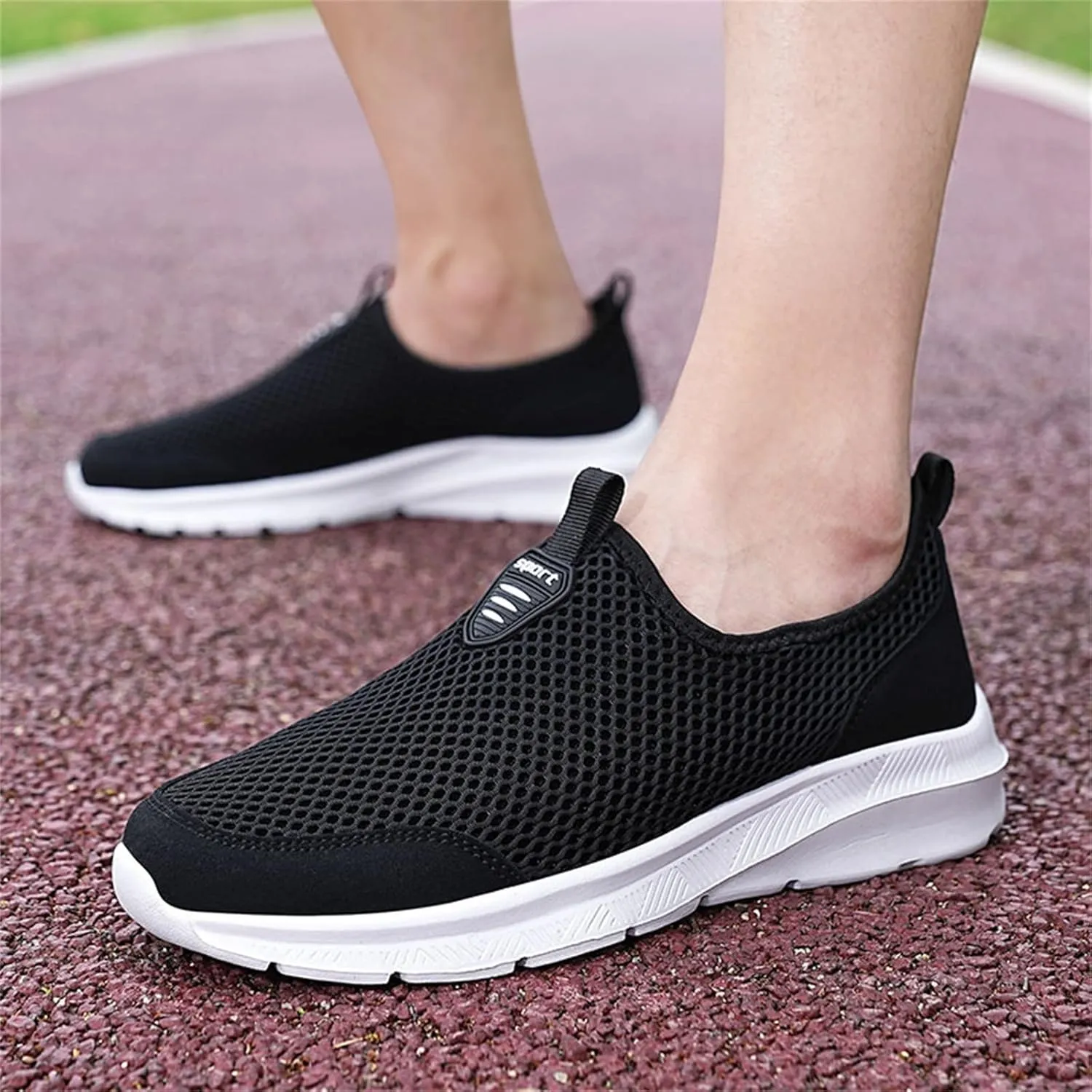 Womens Slip on Walking Shoes Comfort Lightweight Womens Tennis Shoes Food Service Shoes Dressy Casual Slip On Sneakers Waterproof Tennis Shoe Loafers Casual Slip On