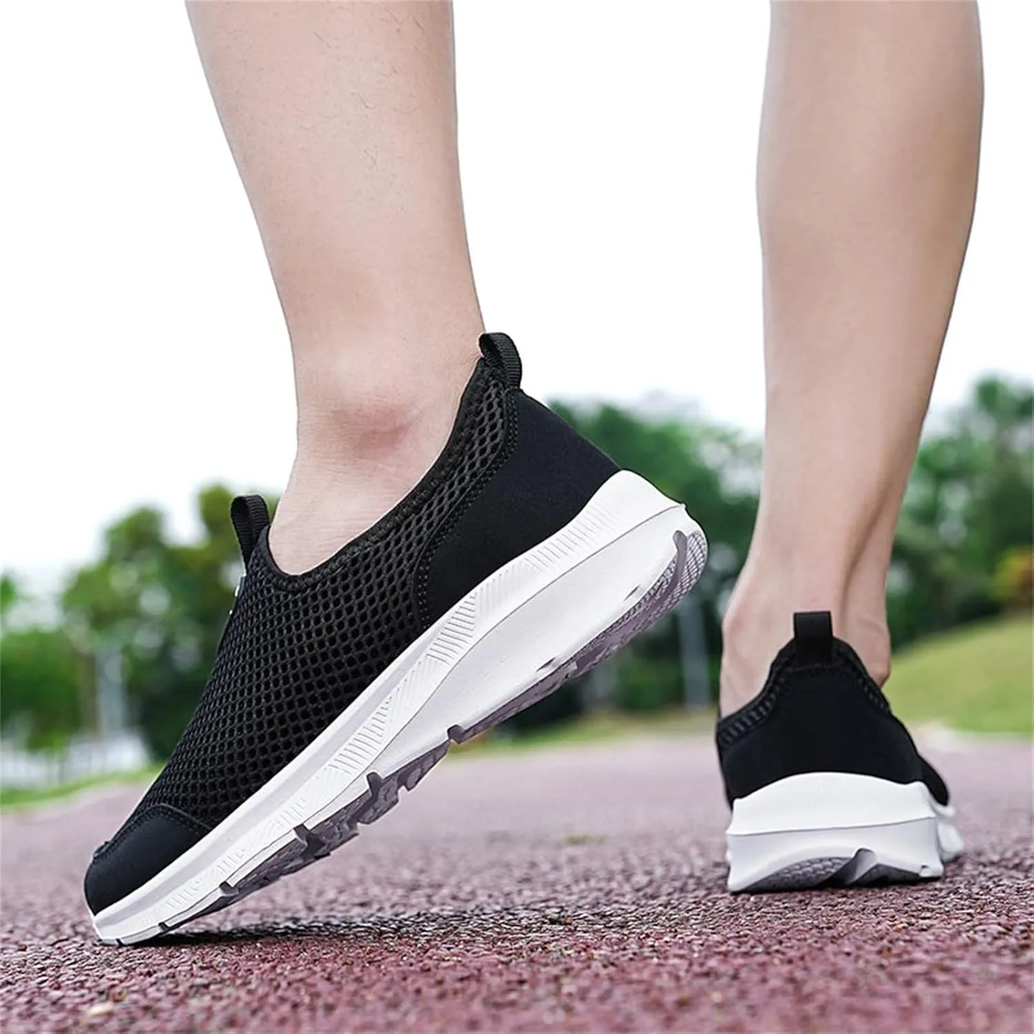 Womens Slip on Walking Shoes Comfort Lightweight Womens Tennis Shoes Food Service Shoes Dressy Casual Slip On Sneakers Waterproof Tennis Shoe Loafers Casual Slip On