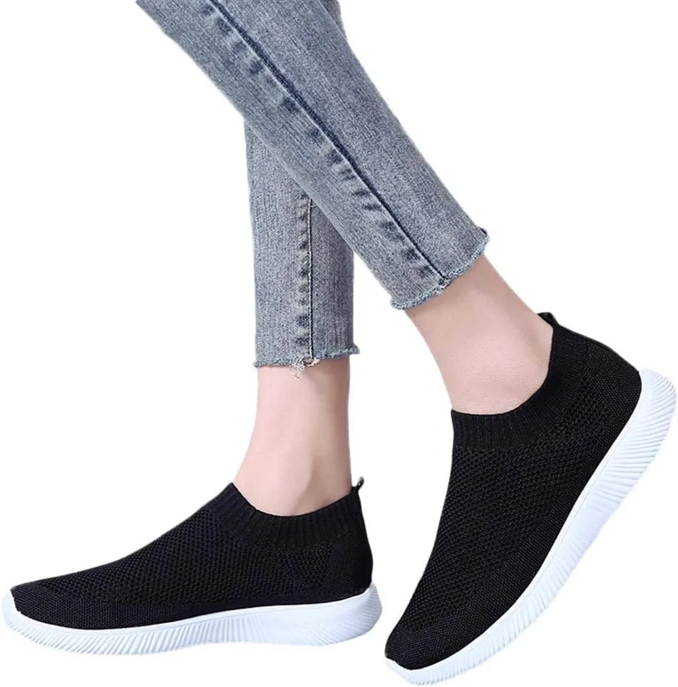 Womens Slip On Walking Shoes Non Slip Running Shoes Mens Running Shoes Jogging Casual Shoes Slip On Slip On Sneakers Slip On Tennis Shoe Casual Loafers