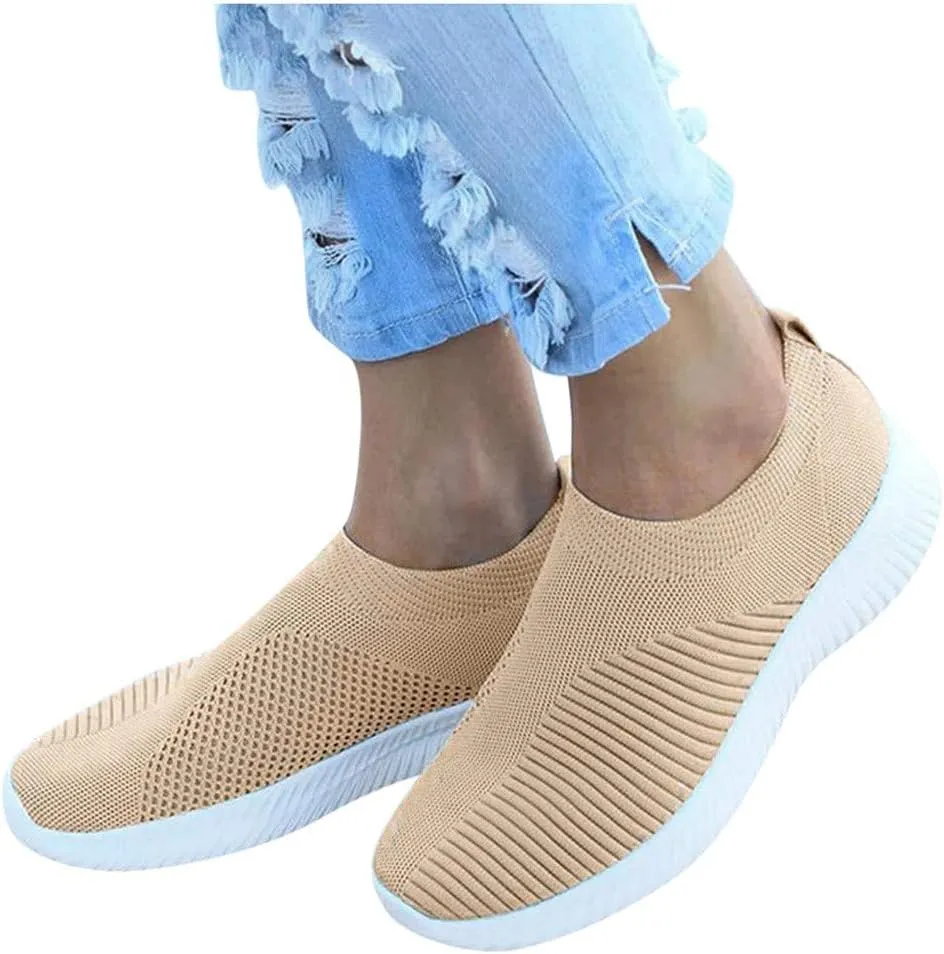 Womens Slip On Walking Shoes Non Slip Running Shoes Mens Running Shoes Walking Men's Shoes Casual Slip On Sneakers Slip On Tennis Shoe Cross Trainer Shoe