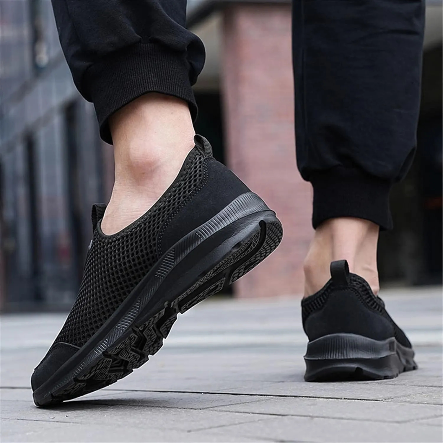 Womens Slip On Walking Shoes Non Slip Running Shoes Non Slip Work Shoes Women Casual Men's Casual Shoes Walking Sneakers Slip On Tennis Shoe Loafers Casual Slip On