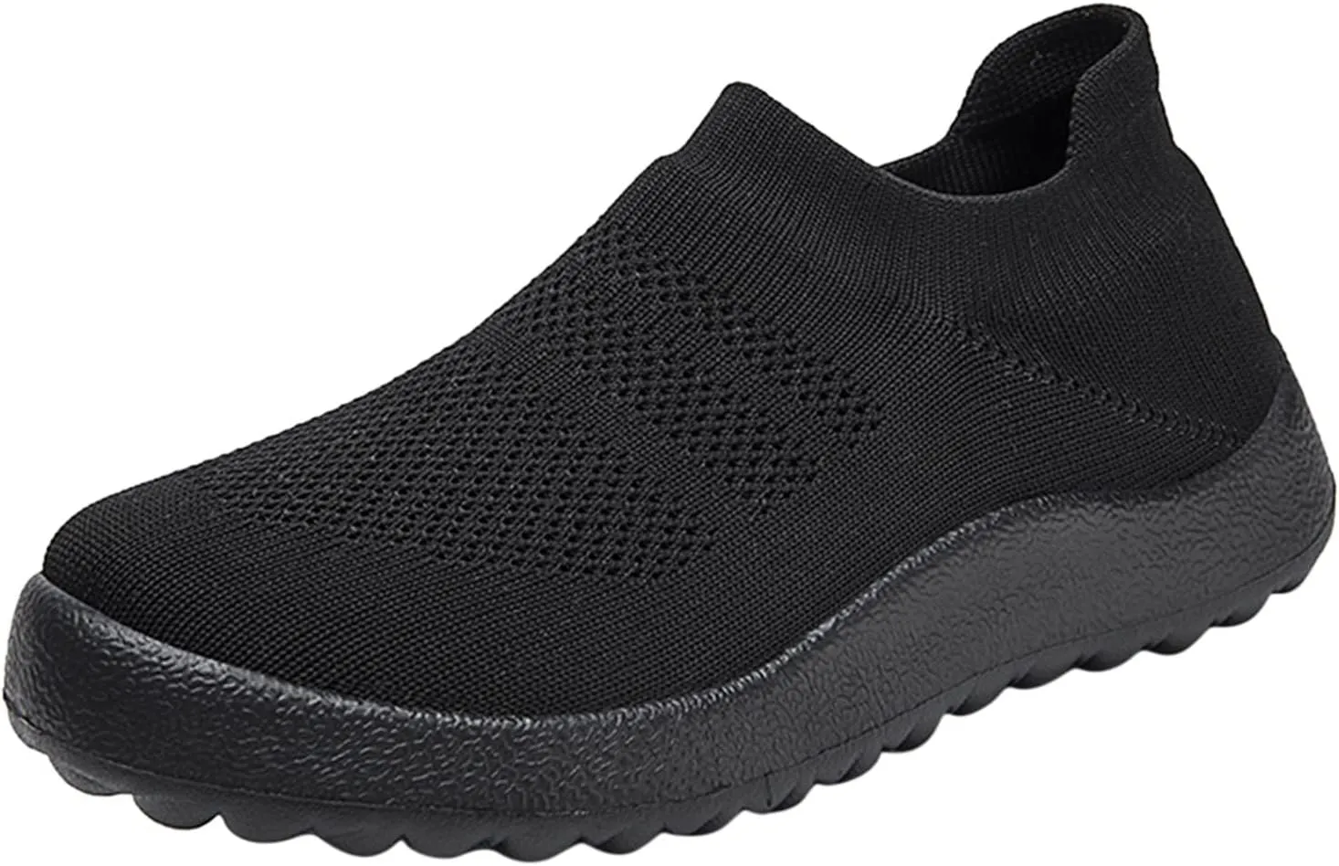 Womens Slip On Walking Shoes Non Slip Running Shoes Non Slip Work Shoes Women Comfort Men Shoes Casual Slip On Sneakers Red Tennis Shoe Loafers Casual Slip On