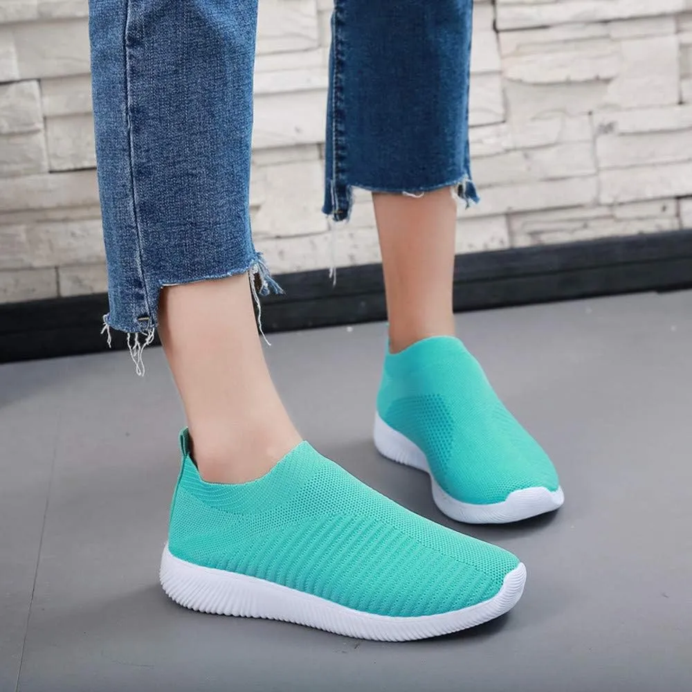 Womens Slip On Walking Shoes Non Slip Running Shoes Non Slip Work Shoes Women Comfort Men Shoes Casual Slip On Sneakers Red Tennis Shoe Loafers Casual Slip On
