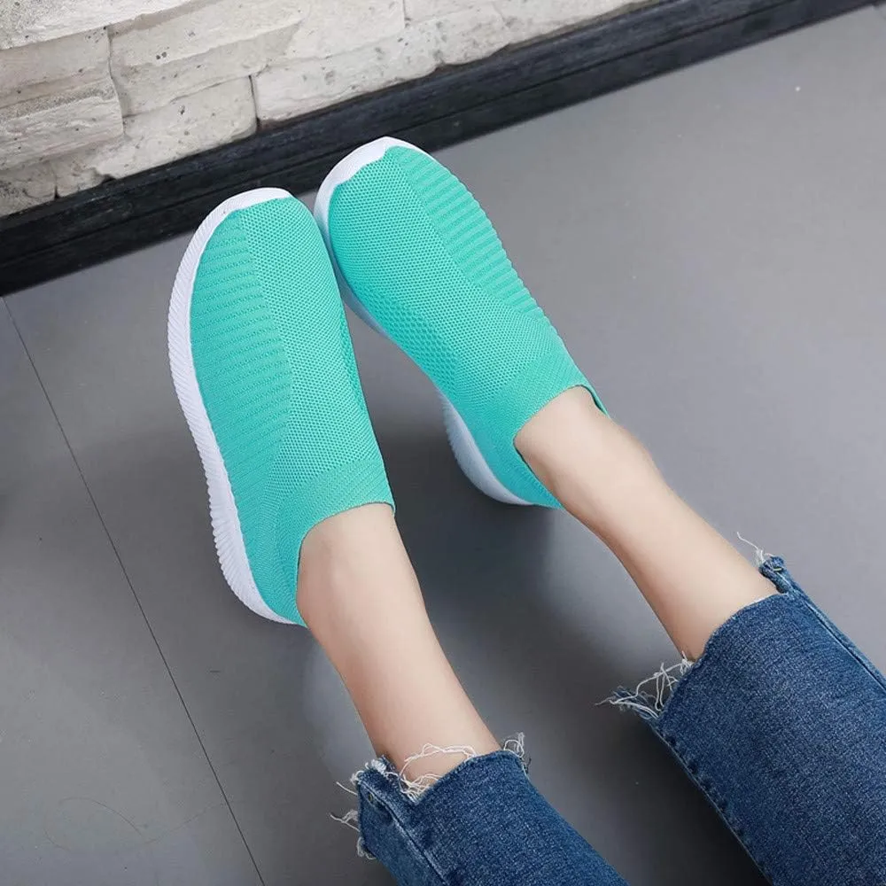 Womens Slip On Walking Shoes Non Slip Running Shoes Non Slip Work Shoes Women Comfort Men Shoes Casual Slip On Sneakers Red Tennis Shoe Loafers Casual Slip On